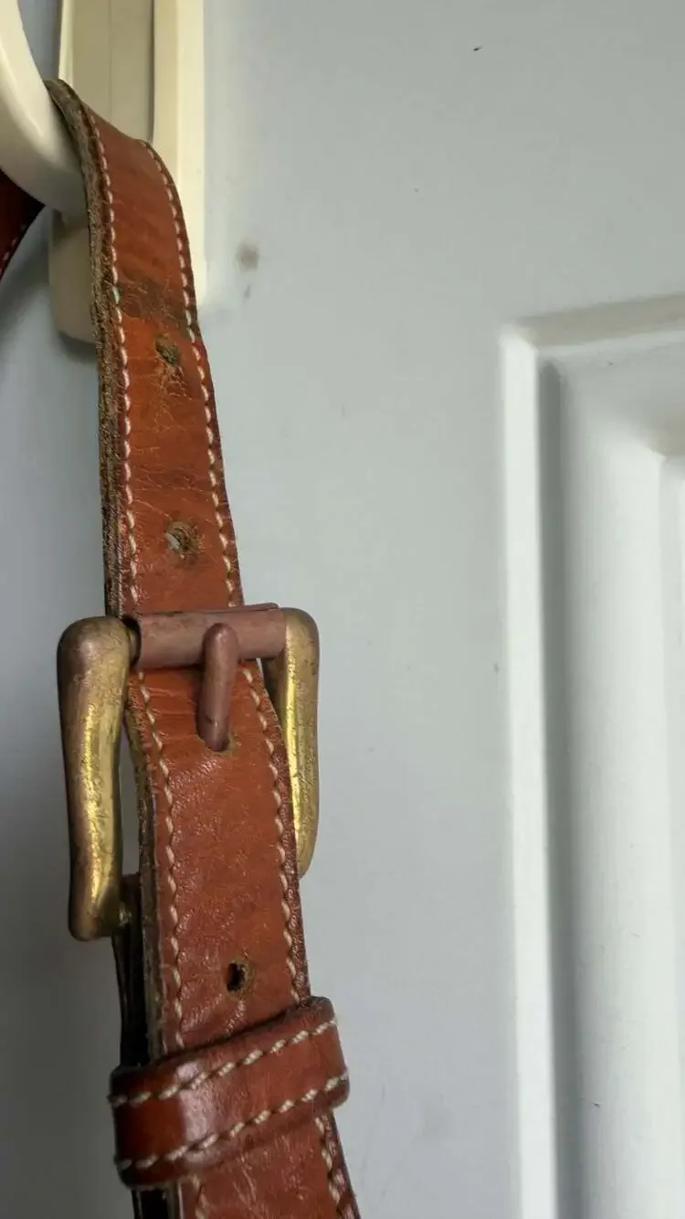 Vintage Dooney & Bourke All-Weather Leather Essex Crossbody Bag